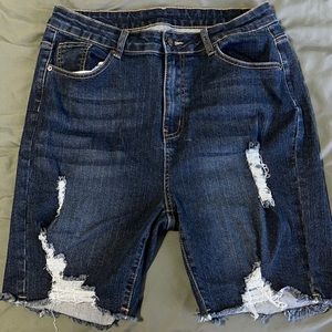 Bermuda stretch Jean shorts 2XL